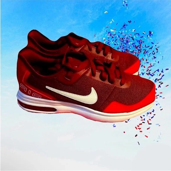 Nike Air Max LB (GS) in Team Red and White